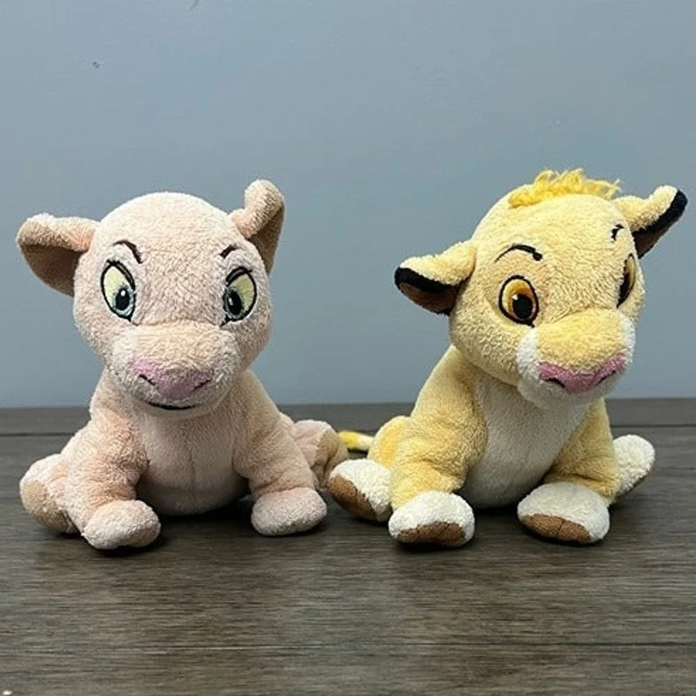 Disney Lion King Simba‎ Nala Plush Set Stuffed Animal Toy